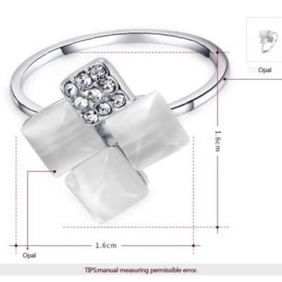 🔘 5 For 25$ Beautiful Art Deco Ring - Picture 2 of 3